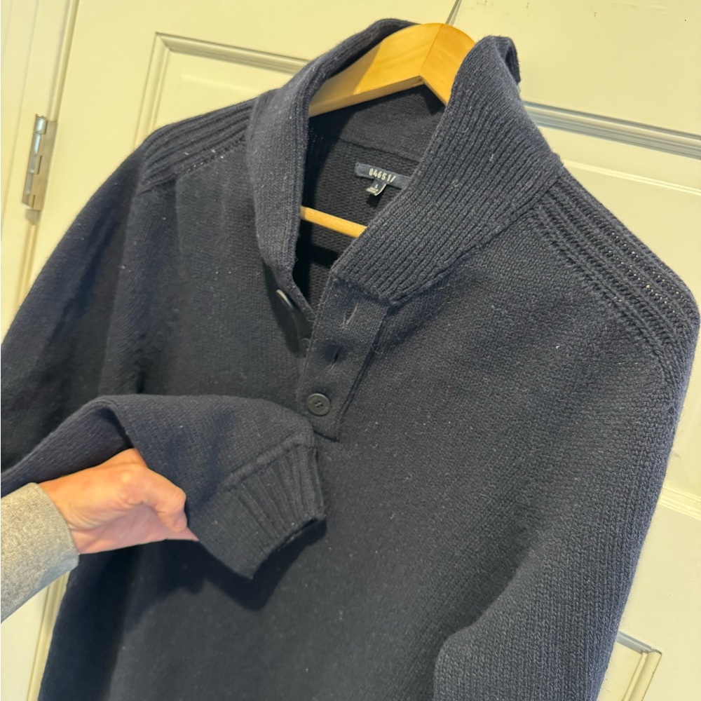 04651/ Men’s Shawl Collar Sweater